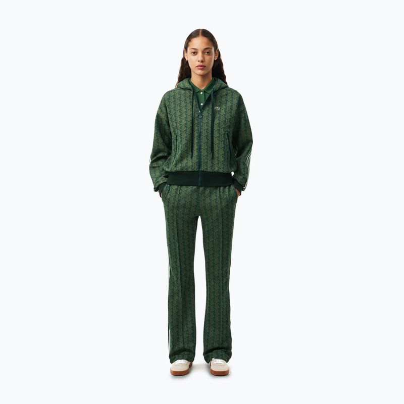 Pantaloni Lacoste donna XF9313 sinople / kaki 4
