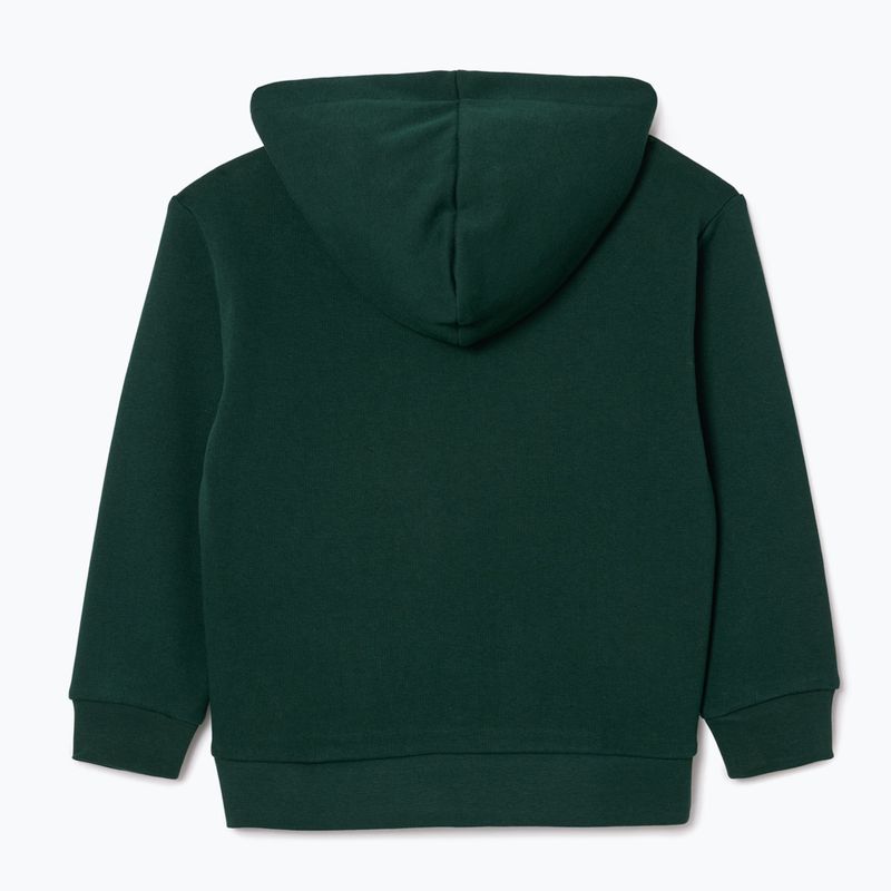 Felpa Lacoste da bambino SJ2561 sinople 2