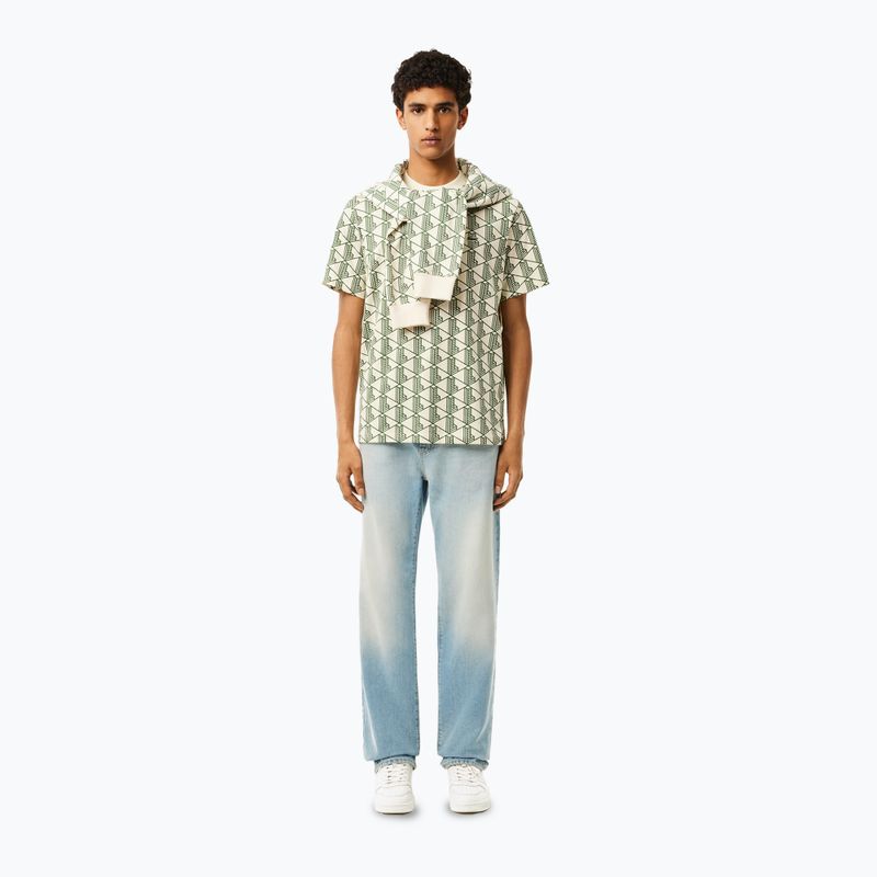 Maglietta Lacoste da uomo TH2831 lapland/verde 2
