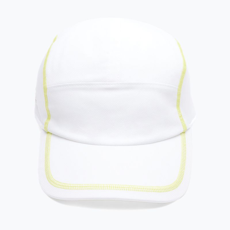 Cappello da baseball Lacoste da uomo RK7574 bianco/bianco 2