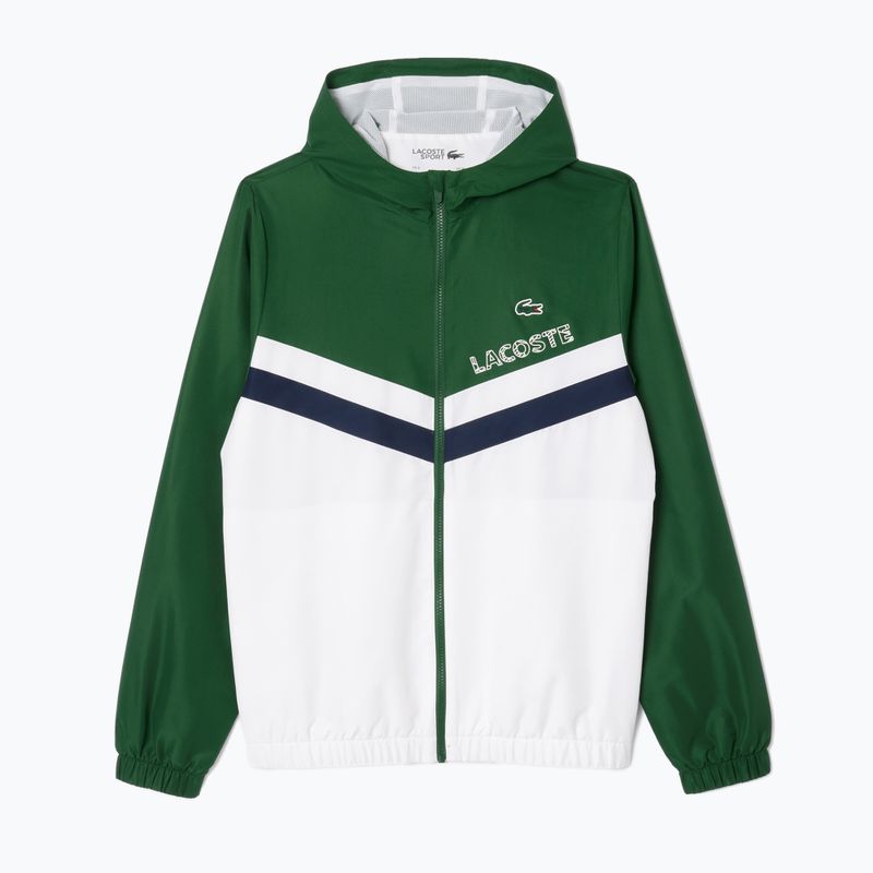 Tuta Lacoste uomo WH4241 verde/bianco/blu scuro 7