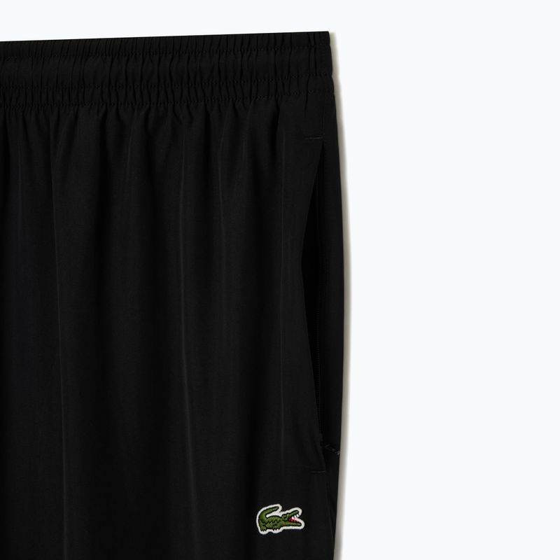 Pantaloni Lacoste da uomo XH1618 nero 7