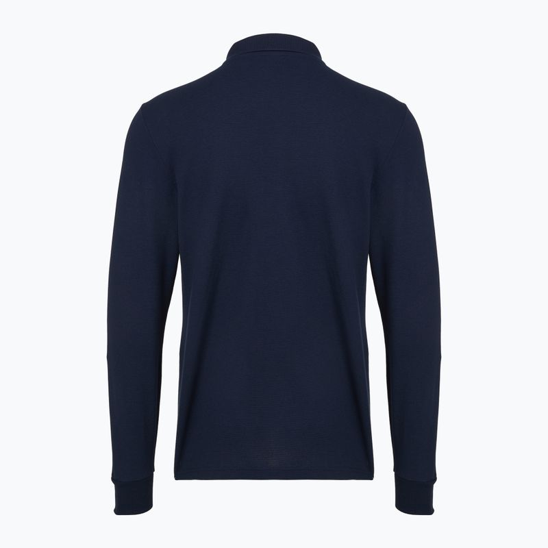 Longsleeve Polo da uomo Lacoste DH5523 navy blue 2