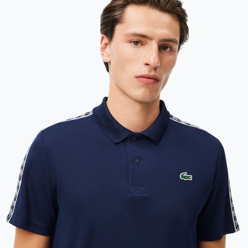 Polo Lacoste uomo DH2557 blu navy 3