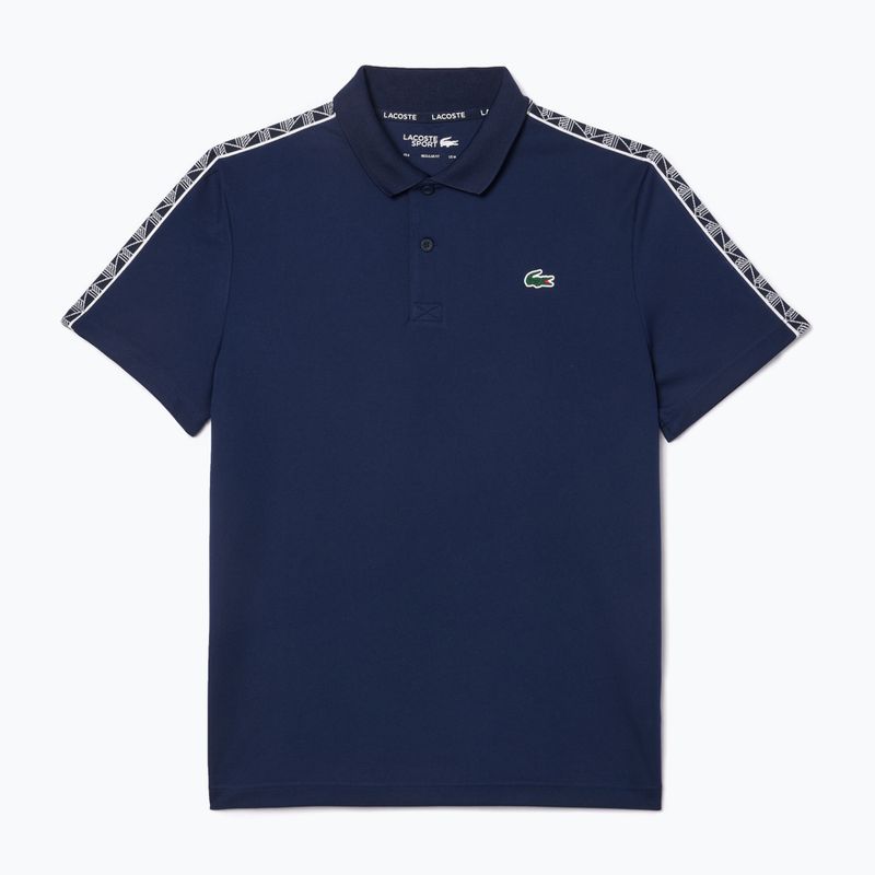 Polo Lacoste uomo DH2557 blu navy 4