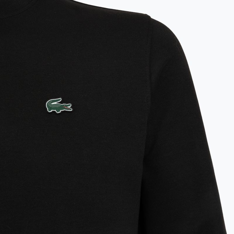 Felpa da uomo Lacoste SH5127 black 3