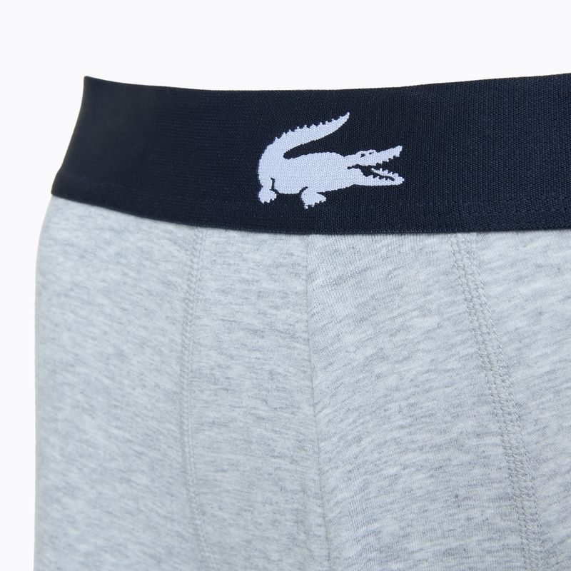 Lacoste boxer 5H1803 BCK 3 paia blu navy/argento porcellana/rosso 3