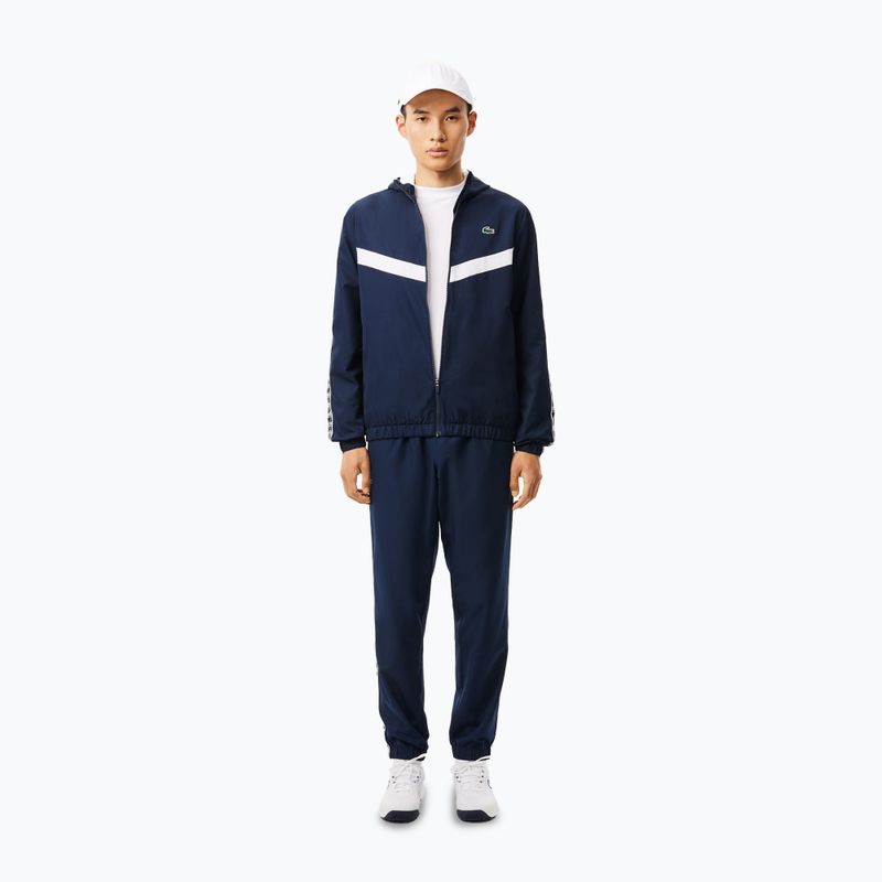 Pantaloni Lacoste da uomo XH2521 blu navy 2