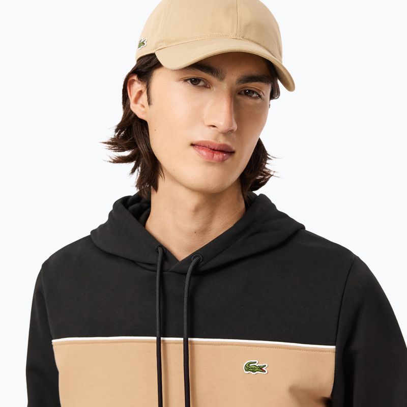 Felpa Lacoste uomo SH5027 nero/viennese 4