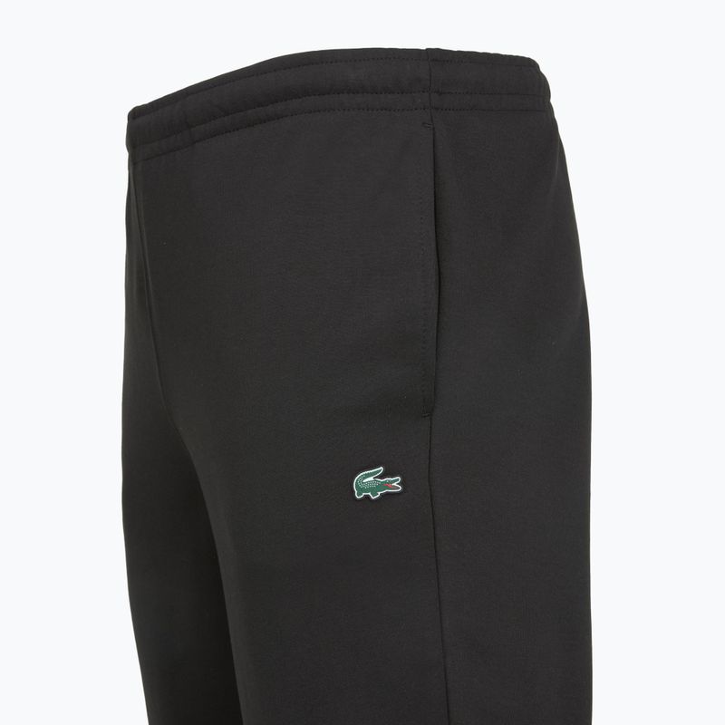 Pantaloni da uomo Lacoste XH5132 black 3