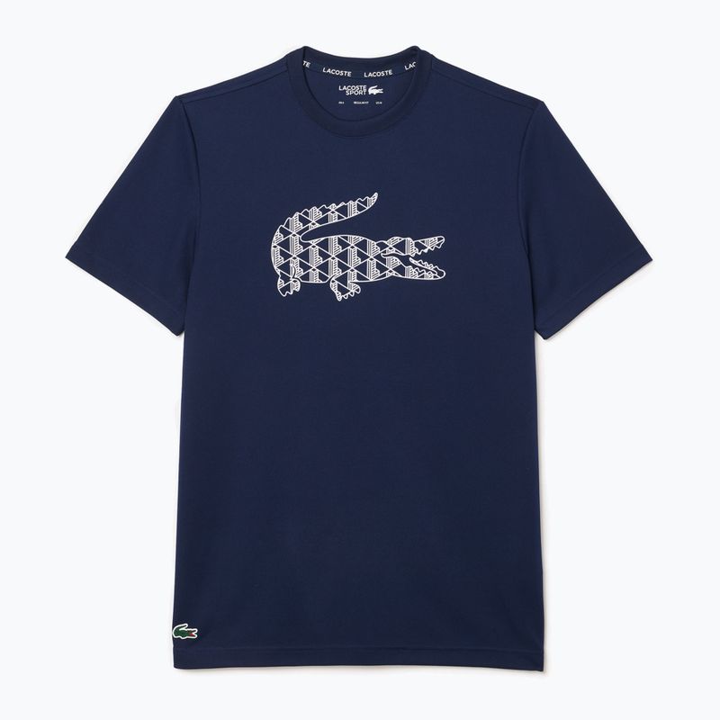 Maglietta Lacoste uomo TH2623 blu navy 4