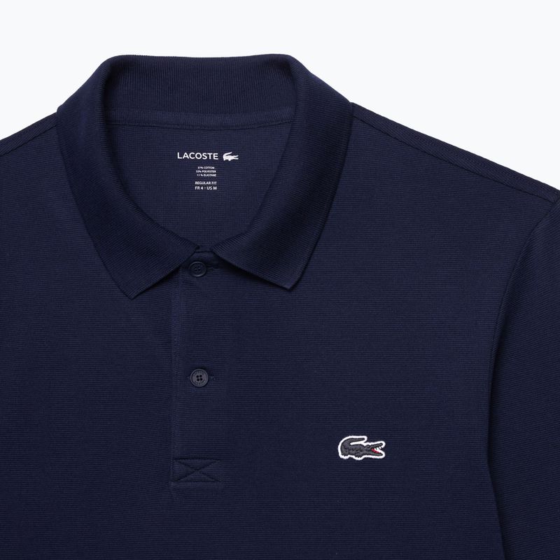 Longsleeve Polo da uomo Lacoste DH5523 navy blue 2