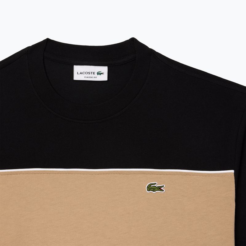 T-shirt Lacoste uomo TH2853 nero/viennese 6