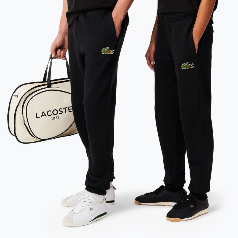 Pantaloni Lacoste da uomo XH2750 nero 4