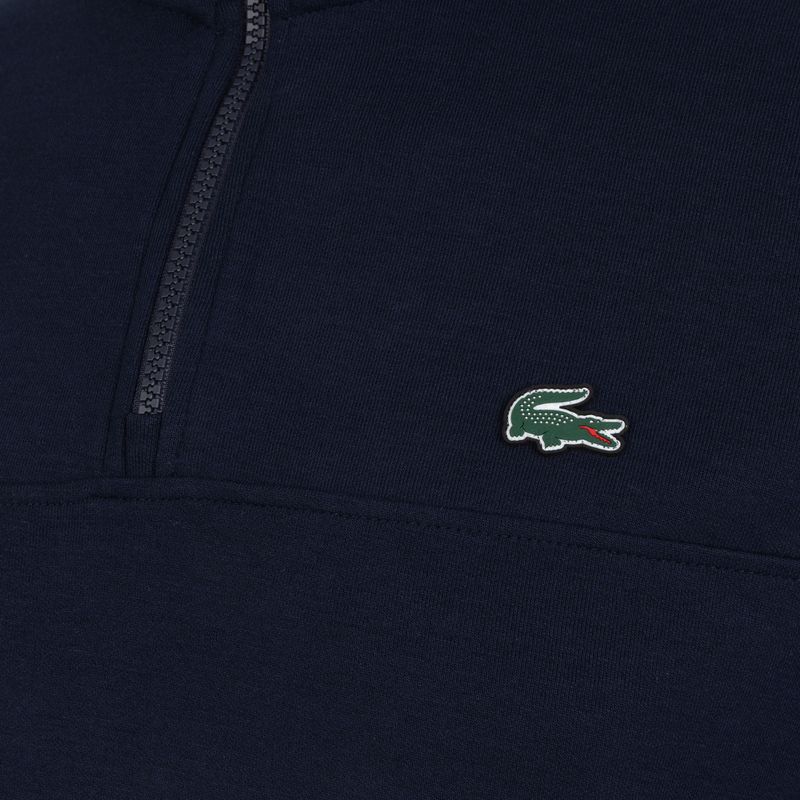 Felpa da uomo Lacoste SH5130 navy blue 3