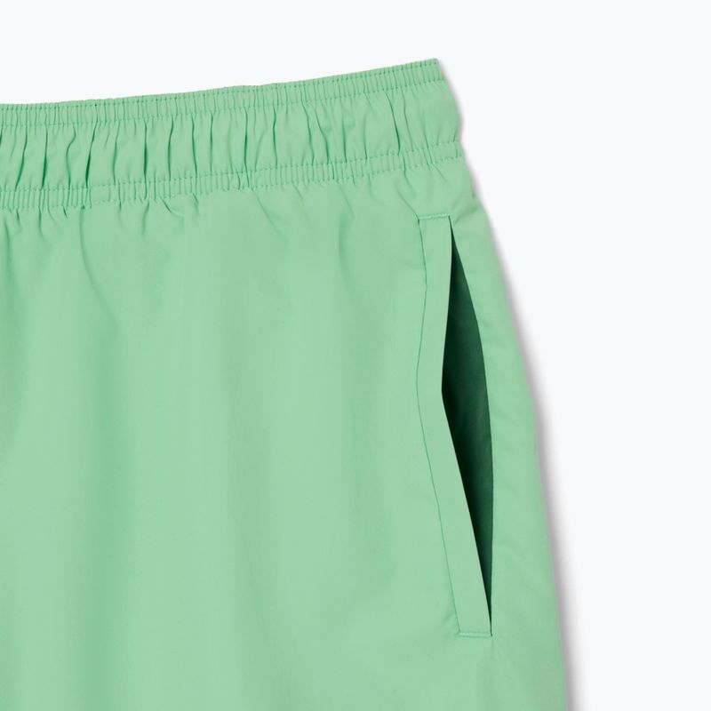 Pantaloncini da bagno Lacoste da uomo MH9088 liamone/verde 4