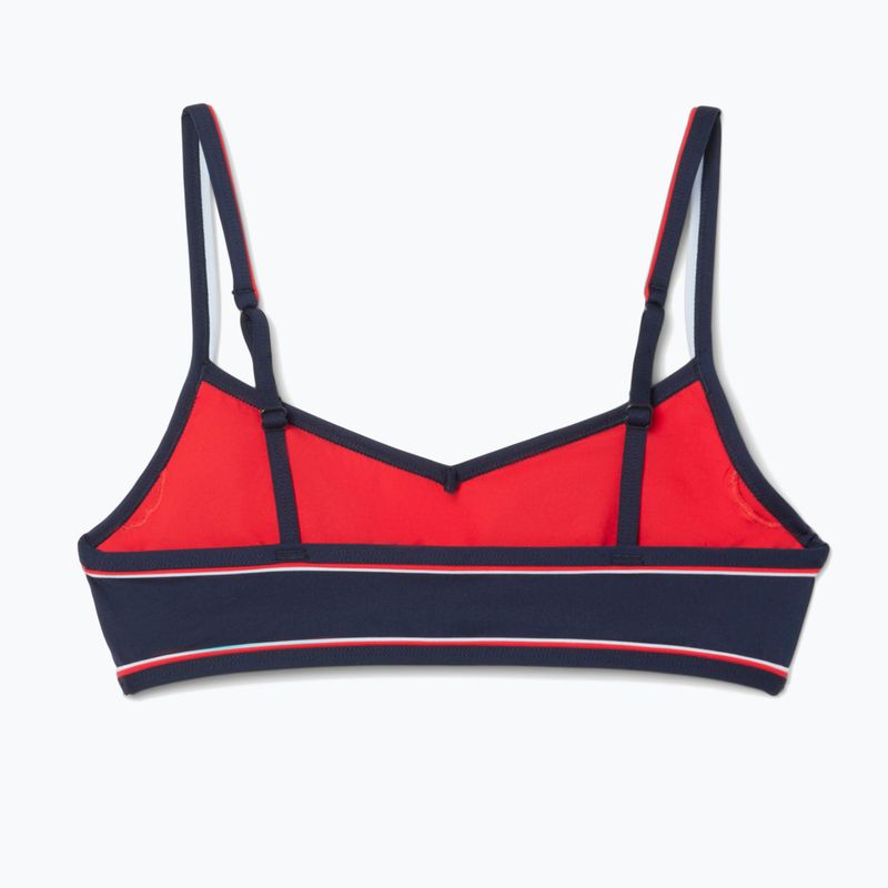 Top costume da bagno Lacoste MF9993 blu marino/grillo granata 2
