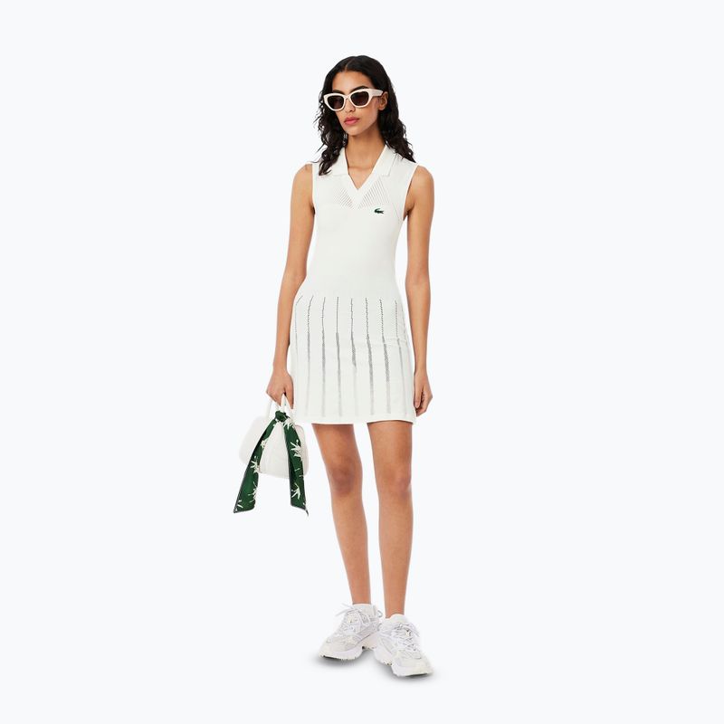 Abito da tennis Lacoste EF0615 bianco/verde