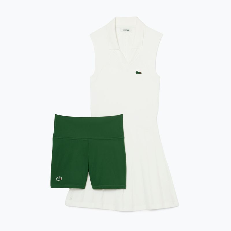 Abito da tennis Lacoste EF0615 bianco/verde 5