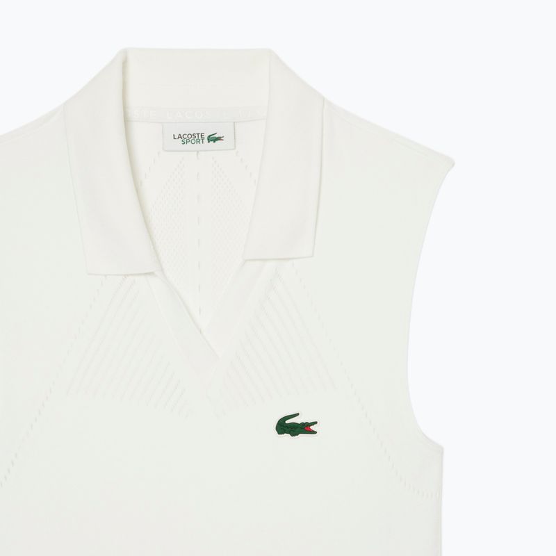 Abito da tennis Lacoste EF0615 bianco/verde 8