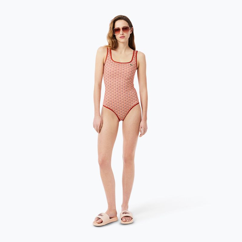 Costume da bagno Lacoste donna MF9608 iberis/latte 4