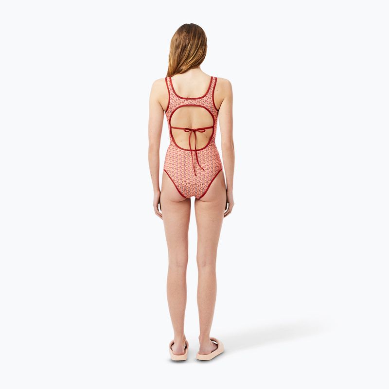 Costume da bagno Lacoste donna MF9608 iberis/latte 5