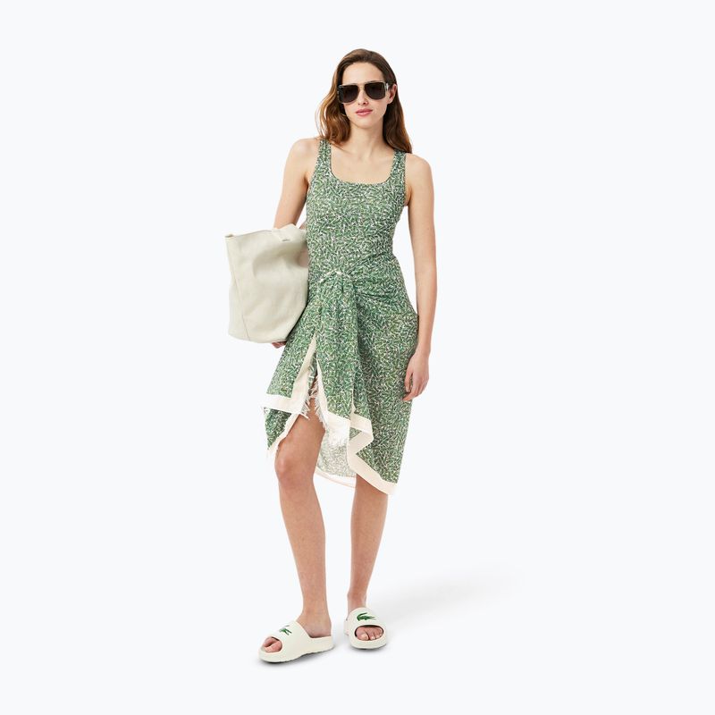 Costume da bagno Lacoste donna MF9608 verde/floreale 7