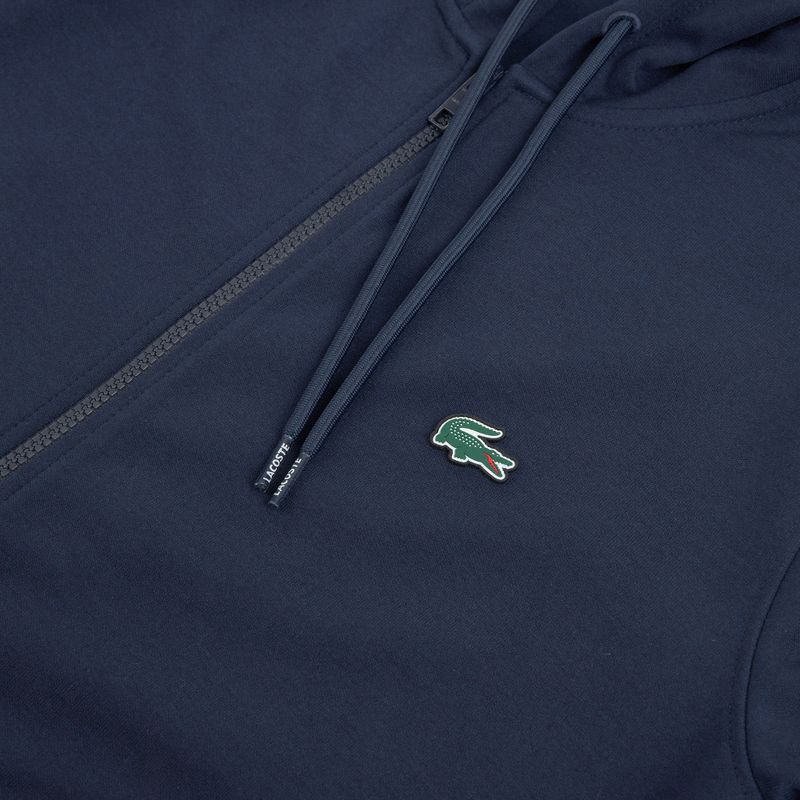 Felpa da uomo Lacoste SH5545 navy blue 3