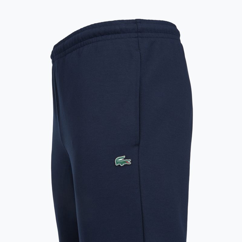 Pantaloni da uomo Lacoste XH5132 blu navy 3