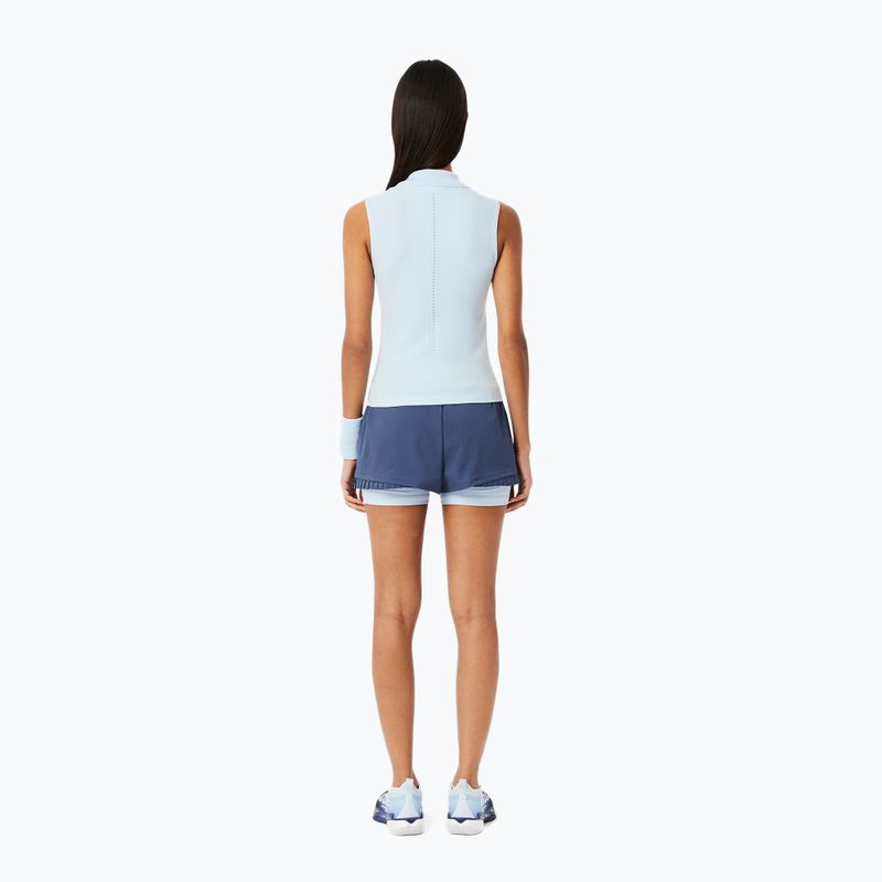 Pantaloncini da tennis Lacoste donna GF8598 primerose/rill 3