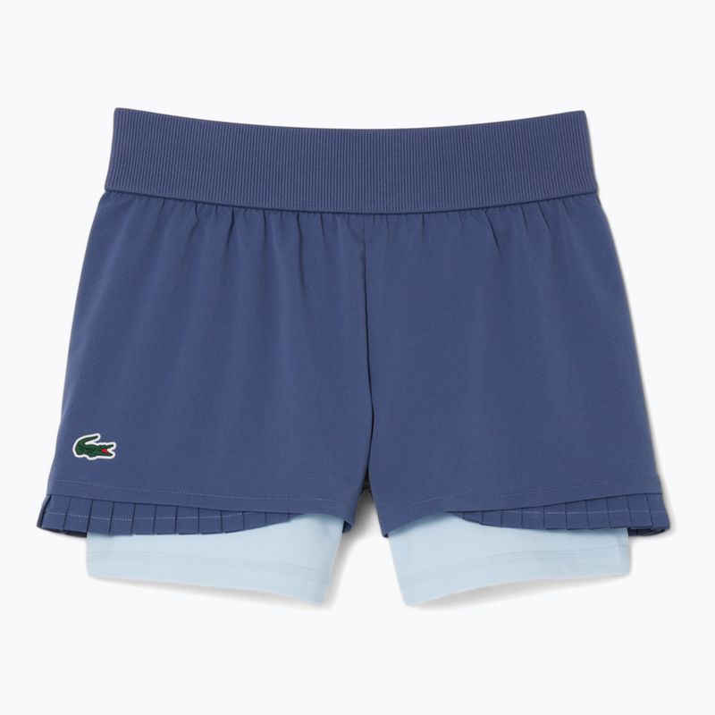 Pantaloncini da tennis Lacoste donna GF8598 primerose/rill 5