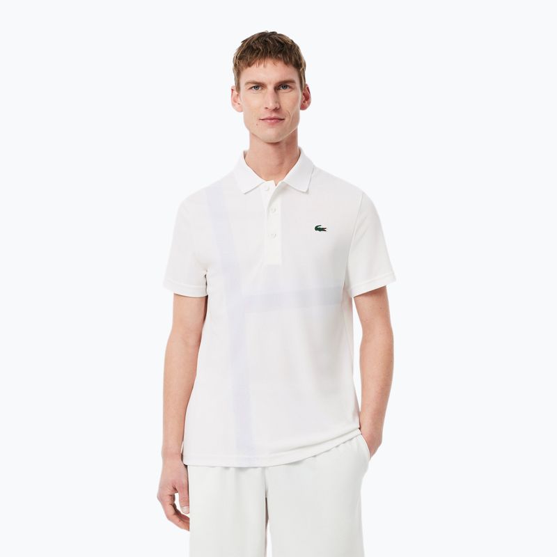 Polo Tennis Lacoste Uomo DH8971 bianco