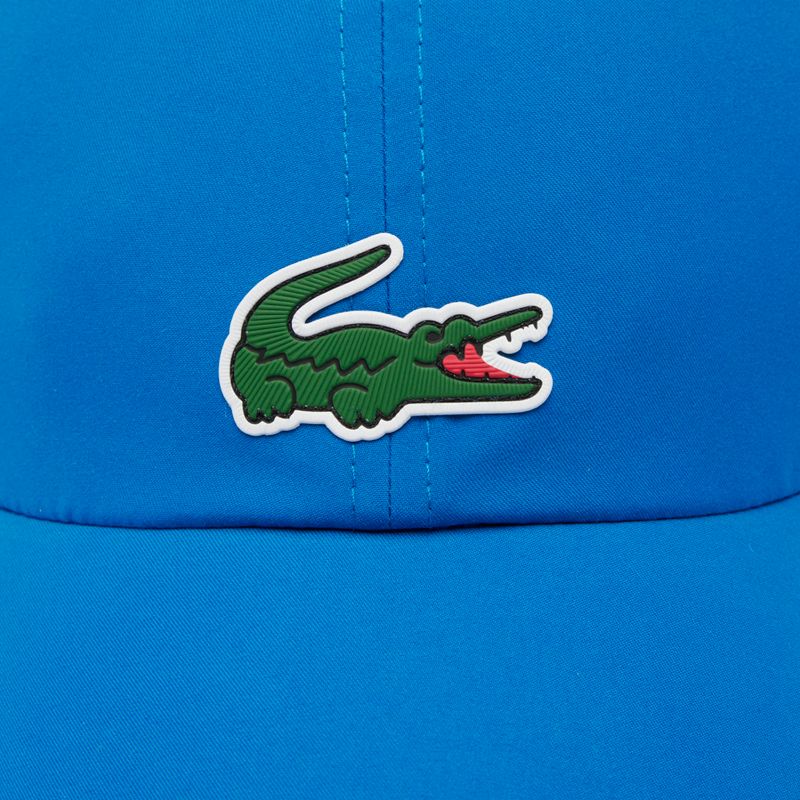 Cappello da tennis Lacoste uomo RK2450 blu gipsy 4