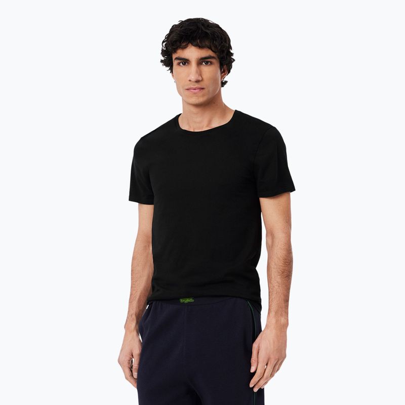 Maglietta Lacoste uomo TH9007 3-pack bianco/argento mento/nero 4