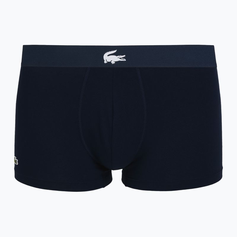 Lacoste boxer uomo 5H1291 confezione da 3 pezzi blu navy/bianco/argento ch 5