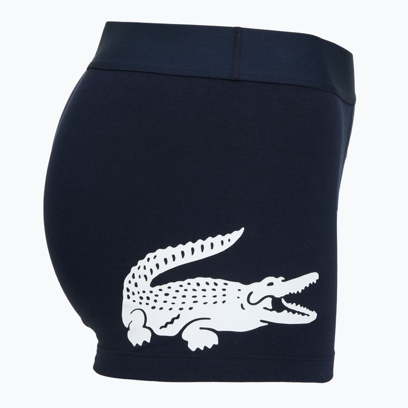 Lacoste boxer uomo 5H1291 confezione da 3 pezzi blu navy/bianco/argento ch 7
