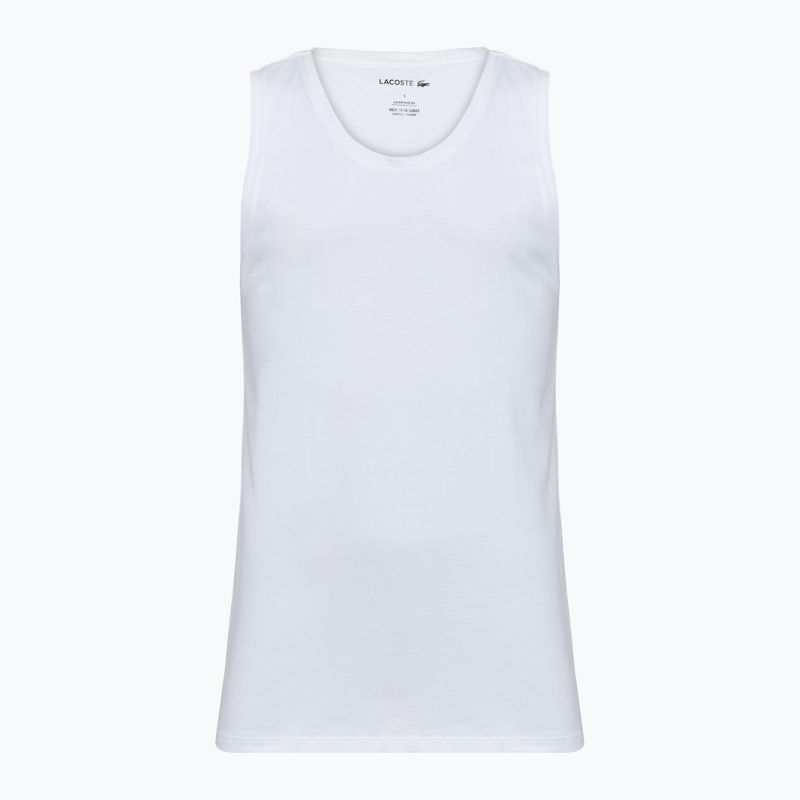 Maglietta da uomo Lacoste TH9009 Tank 3 pcs. white 2