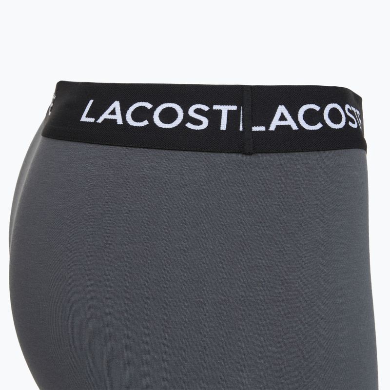 Boxer da uomo Lacoste 5H1292 5 paia font 4
