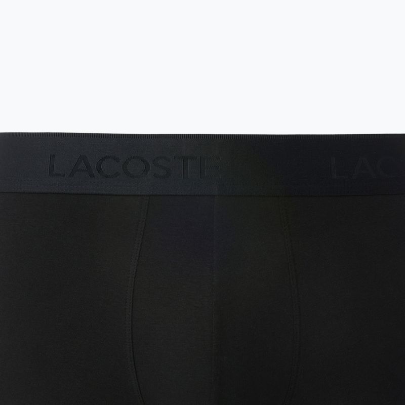Boxer Lacoste uomo 5H2402 confezione da 3 pezzi nero 2