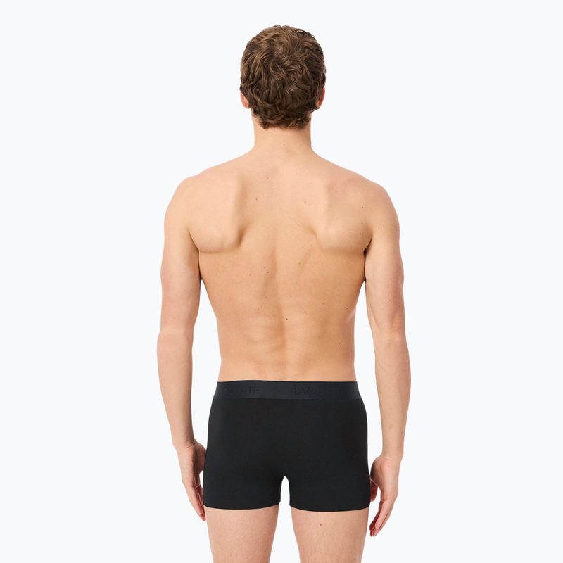 Boxer Lacoste uomo 5H2402 confezione da 3 pezzi nero 4