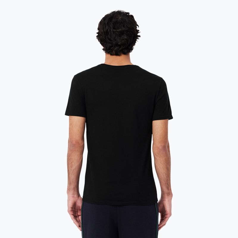 Maglietta Lacoste uomo TH9007 3-pack nero 2
