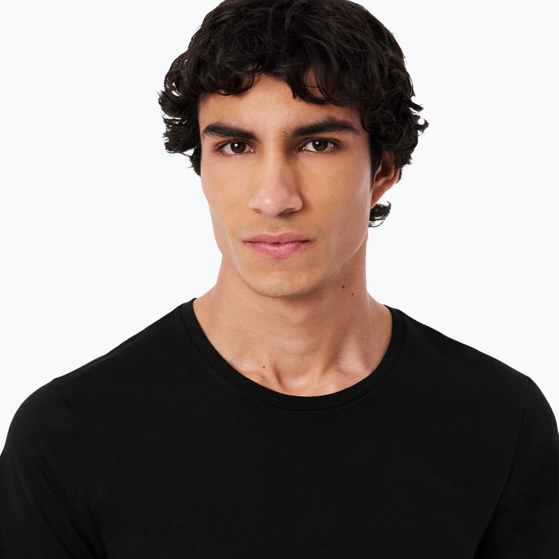 Maglietta Lacoste uomo TH9007 3-pack nero 3