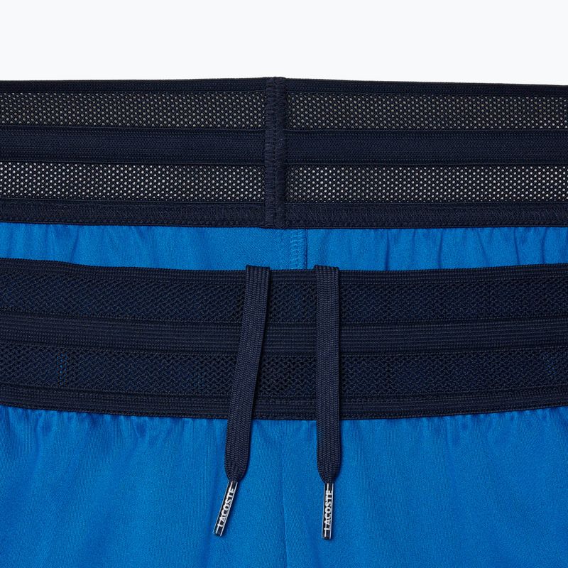 Pantaloncini da tennis Lacoste da uomo GH8950 blu zingaro 8