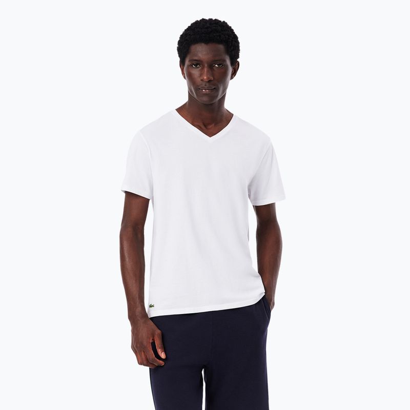 Maglietta Lacoste uomo TH9008 3 pezzi bianco