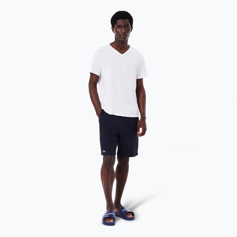 Maglietta Lacoste uomo TH9008 3 pezzi bianco 2