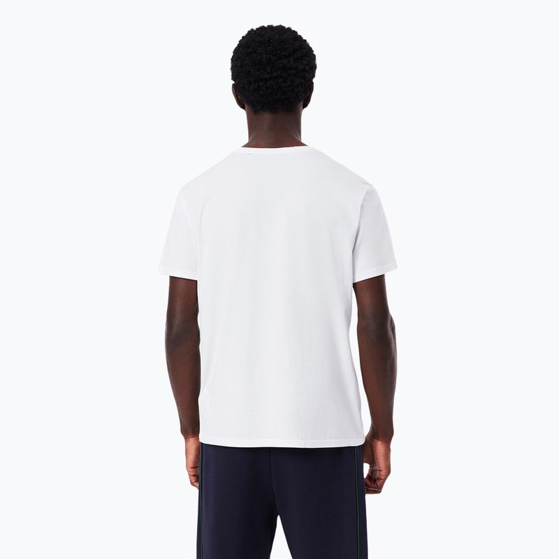 Maglietta Lacoste uomo TH9008 3 pezzi bianco 3