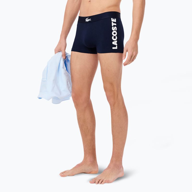 Lacoste boxer uomo 5H1291 confezione da 3 pezzi timo/blu navy/bianco 5