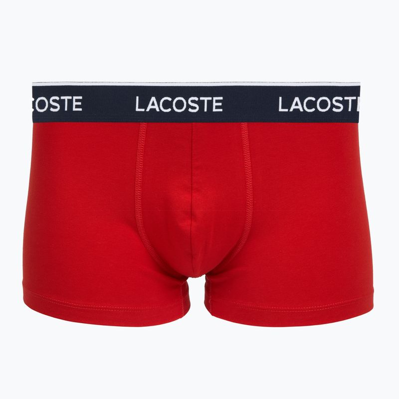 Boxer uomo Lacoste 5H1300 3 paia navy blue/red/methylene 2