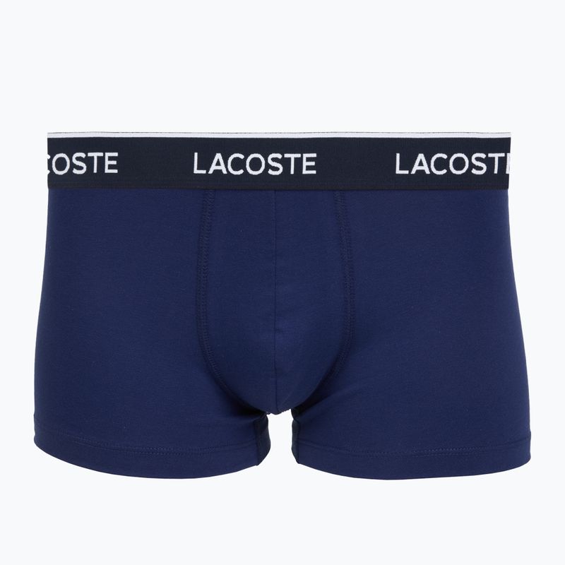 Boxer uomo Lacoste 5H1300 3 paia navy blue/red/methylene 3
