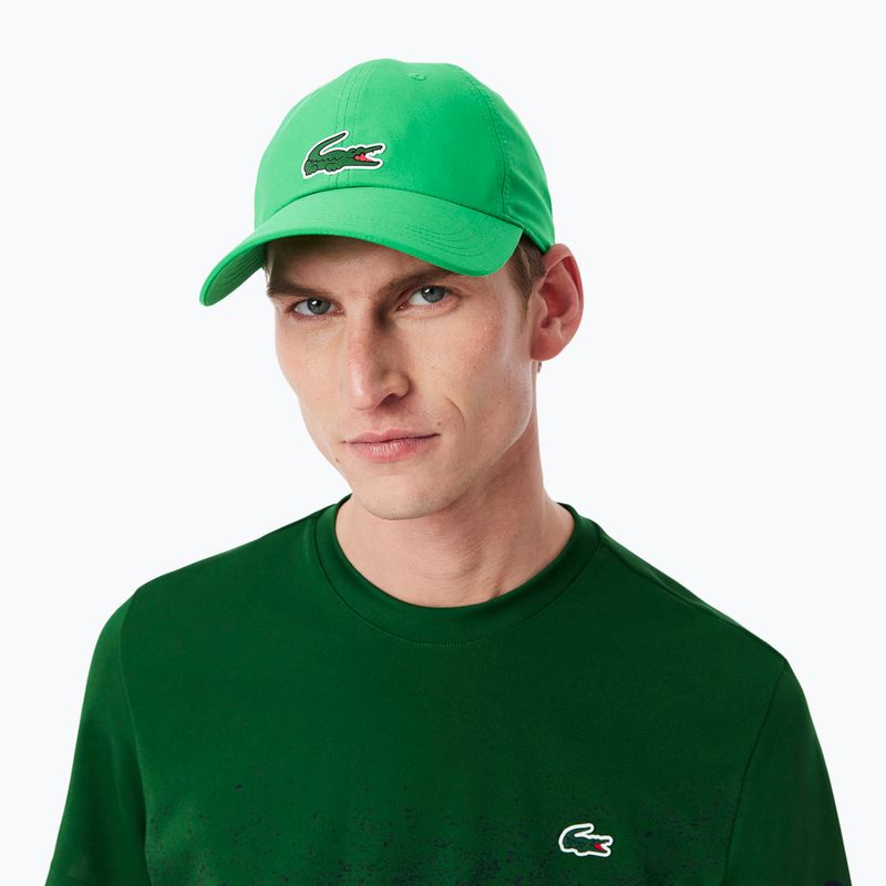 Cappellino con visiera Lacoste RK2450 calathea 5